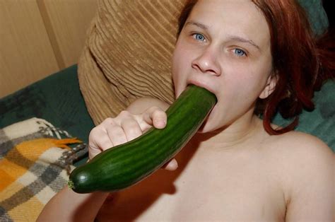 teen slut put big cucumber up her ass 15 pics
