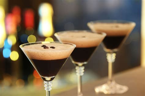 enjoy a classic espresso martini cocktail this evening with miele s