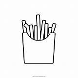 Fritas Papas Colorir Batatas Unicornio Vhv Ultracoloringpages sketch template