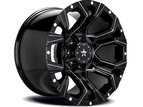 rbp milled black  widow wheels realtruck