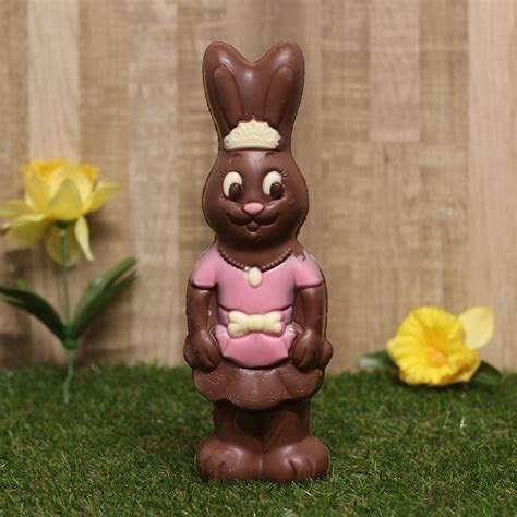 Chocolate Princess Easter Bunny