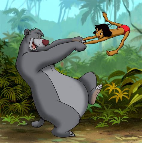 Jungle Book Mowgli And Baloo Characters