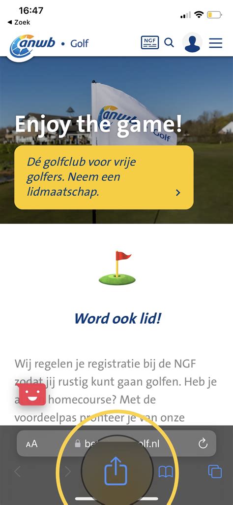 apple anwb golf clubhuis als app gebruiken anwb golf  center