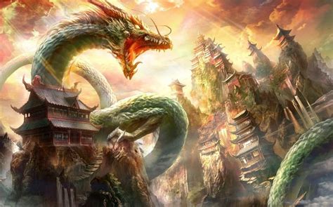 dragons  dragon kings  ancient mythology ancient pages