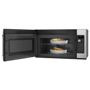 cafe  cu ft   range convection microwave  sensor cooking controls stainless steel