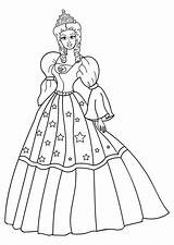 Kleid Prinzessin Malvorlage Ausdrucken Ausmalbilder Bild sketch template