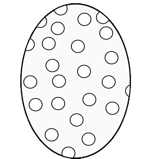 plain egg templates clipart