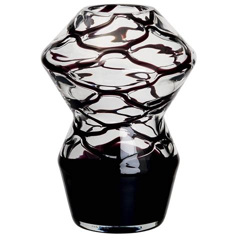 marti carlo moretti contemporary mouth blown murano glass vase for sale