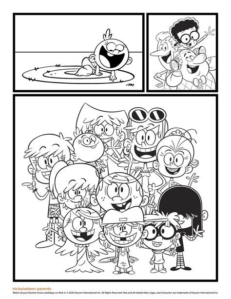 loud house printable coloring pages cartoon coloring pages