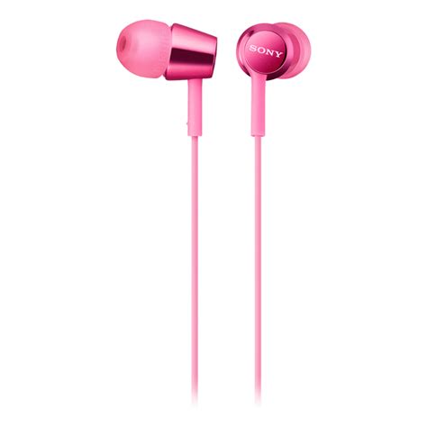 exap  ear headphones pink