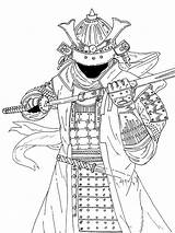 Samurai Coloriage Samourai Rangers Imprimer Frais Tatuagem Extraordinaire Samuray Lexie Guerreiro Magical sketch template
