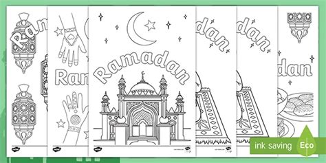 ramadan colouring pages teacher