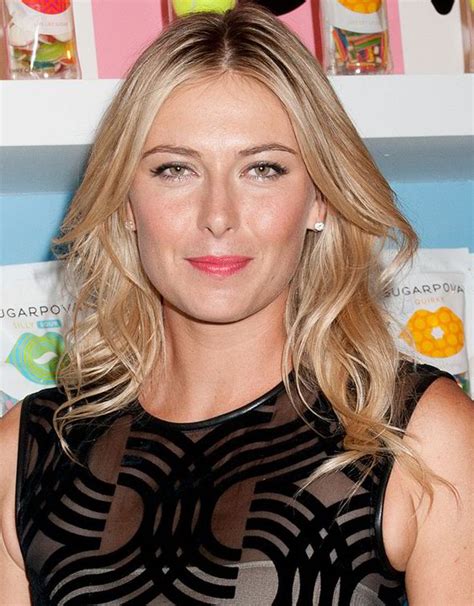 maria sharapova shows off her famous curves and all year tan at glitzy event celebrity news