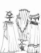 Mexican Coloring Pages Dress Belly Dancer Set Girl Beautiful Color sketch template