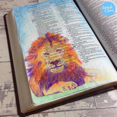 bible art journaling  god  creative