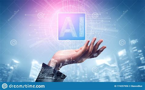 ai learning  artificial intelligence concept stock photo image