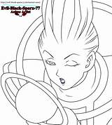Whis Lineart Sparx sketch template