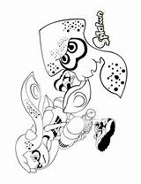 Splatoon Ausmalbilder Squid Octoling Malvorlagen Stemmen Zo Callie sketch template