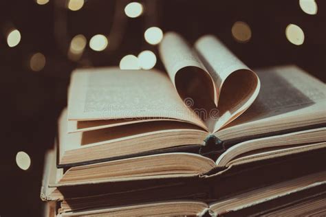 heart shaped book pages stock image image  explosion