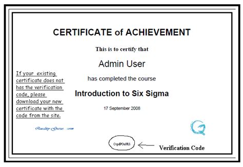 certificate courses certificates templates