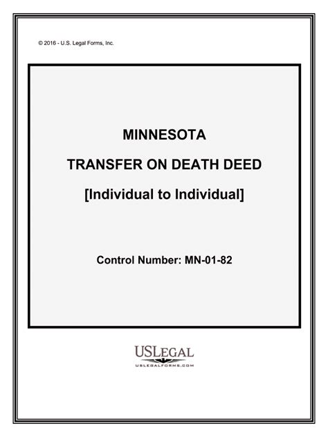 transfer  death deed mn fill  printable fillable blank