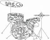 Coloring Pages Mandolin Getcolorings Band Rock sketch template