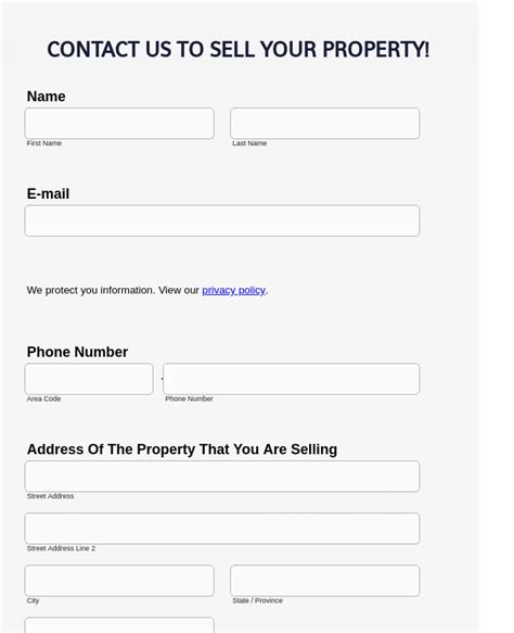 real estate forms form templates jotform