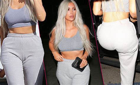 kim kardashian shows curves after kylie jenner pregnant news