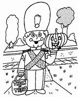 Coloring Pages Halloween Trick Judy Moody Treat Treating Book Printables Popular sketch template