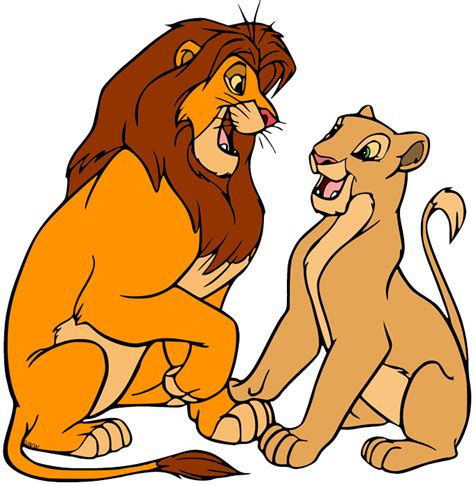 simba  nala clip art images disney clip art galore