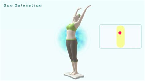 sun salutation yoga exercise wii fit  youtube