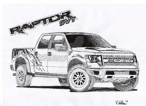 ford raptor coloring pages coloring pages