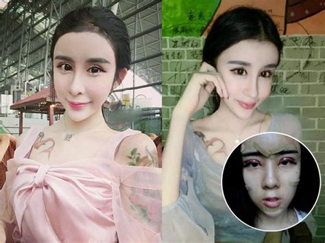 15 Year Old Chinese Girl Who Had Extreme Plastic Surgery