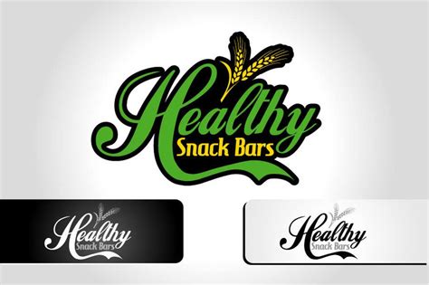 healthy snack logo healthy snacks