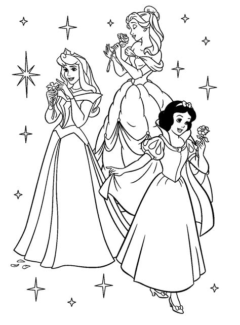 coloring pages coloring  princess  kids built coloring home
