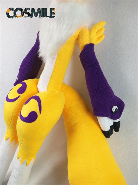 renamon fox digimon tamers digital monster makino ruki cosplay doll toy