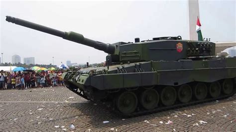 indonesian leopard 2a4 mbt hd youtube