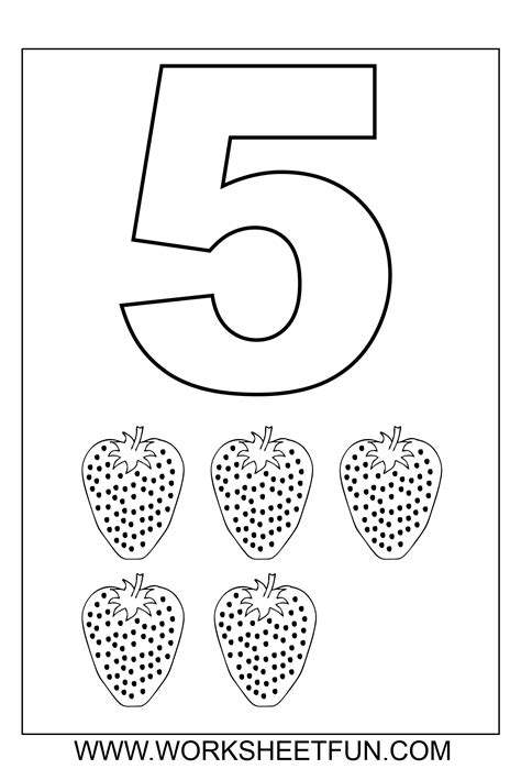 number  coloring sheets  toddlers coloring pages