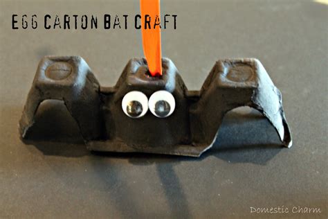 domestic charm halloween bat craft