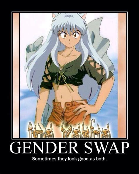 Inuyasha Gender Swap Gender Swapping Pinterest