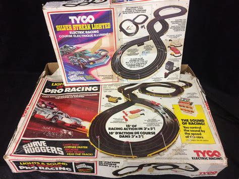 Tyco Electric Racing Set Lot
