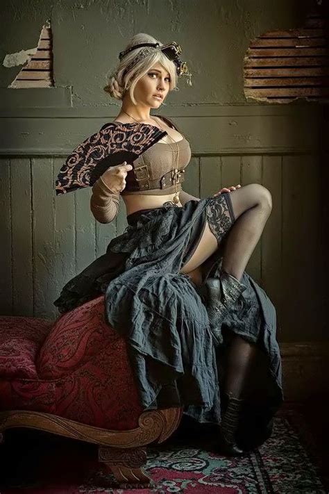 steampunk girls with nice curves steampunk clothing steampunk couture steampunk