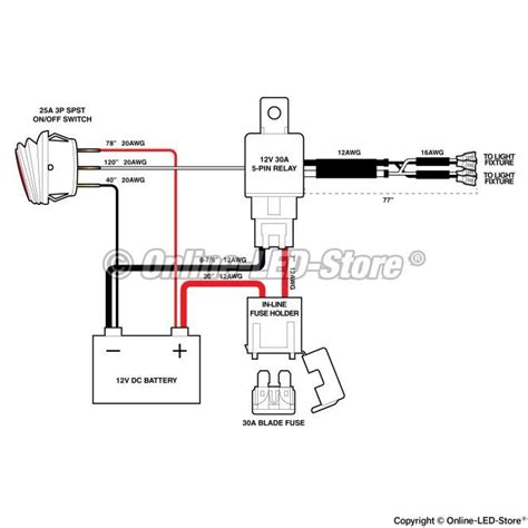 image result  wiring kit  led light bar light switch wiring   switch wiring