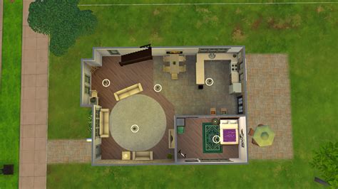 sims  starter house blueprints