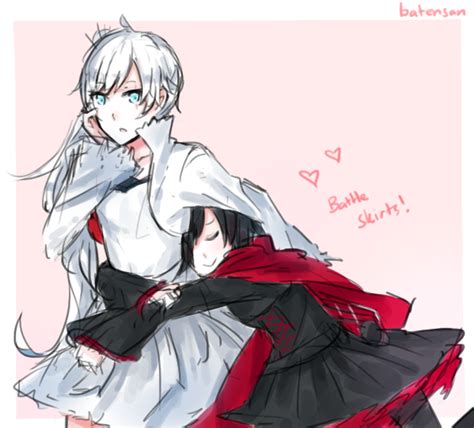 Rwby Weiss And Ruby By Batensan On Deviantart