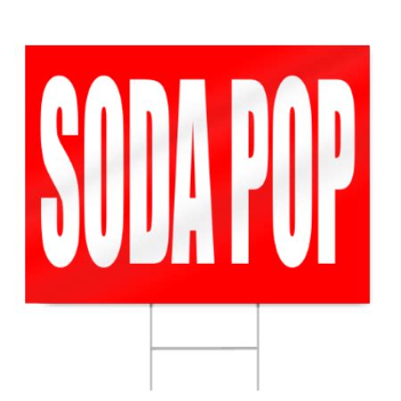 soda pop sign signstoyoucom