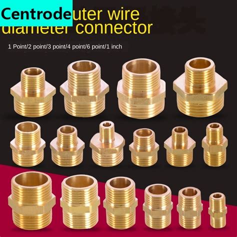 thread outer wire teeth adapter reducer double outer
