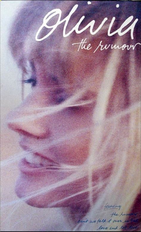 Poster Of Olivia Newton John From The Rumour