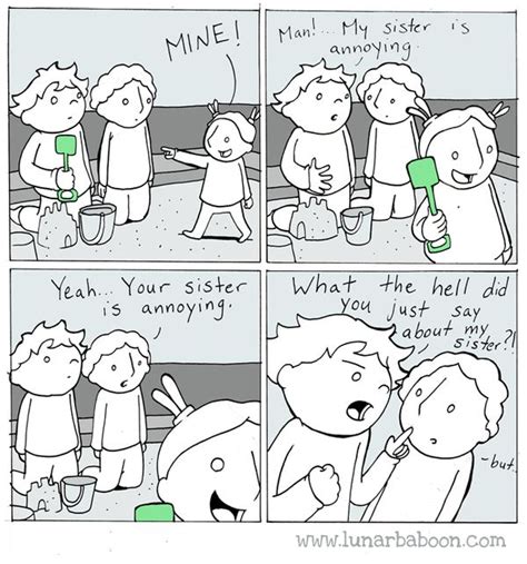 24 hilarious comics about sibling relationships huffpost