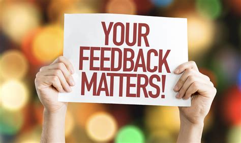 give feedback   heard  acted    science